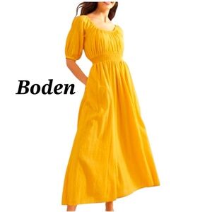 STUNNING BODEN  yellow dress Size 10